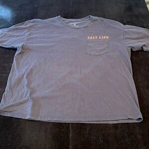 Salt Life short sleeve pocket tee shirt, navy blue, size XL